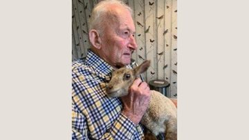 Northampton care home Resident reunited with his livestock